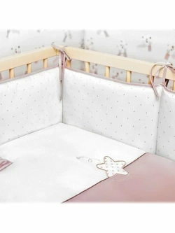 Комплект в колыбель Perina Little Star Mini в приставную люльку 81х43 (4 предмета)