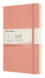 Блокнот Moleskine ART BULLET (ARTBULNT3D20) 13х21 см, 160 стр. в точку (пунктир), розовый коралл