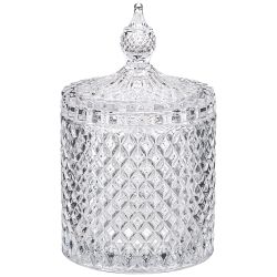 ЕМКОСТЬ ДЛЯ ХРАНЕНИЯ "DIAMANT" 10,5*10,5*17СМ