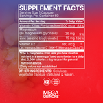 MicrobiomeLabs - MegaQuinone K2-7 60 capsules