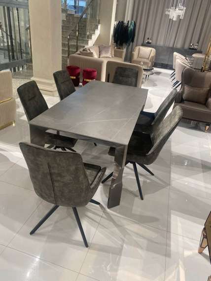 Стул Gem крутящийся темно-зеленый