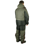 Костюм зимний ПОПЛАВОК SIBERIA FLOATING ХАКИ/ЧЕРНЫЙ BREATHABLE ХАНСМАН