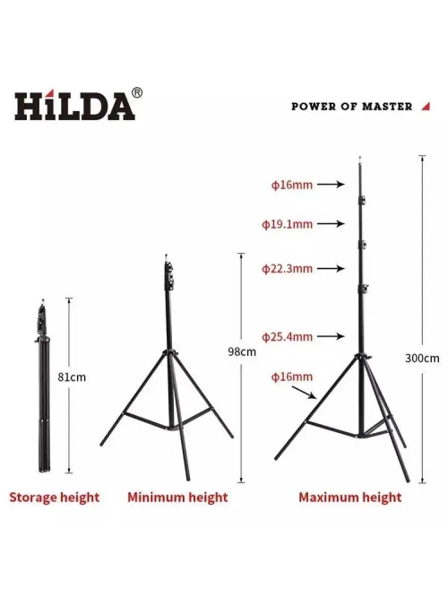 штатив для лазерного уровня,Штатив 3 м,гнездо 1/4, регулируемая высота,принадлежность для лазерного уровня