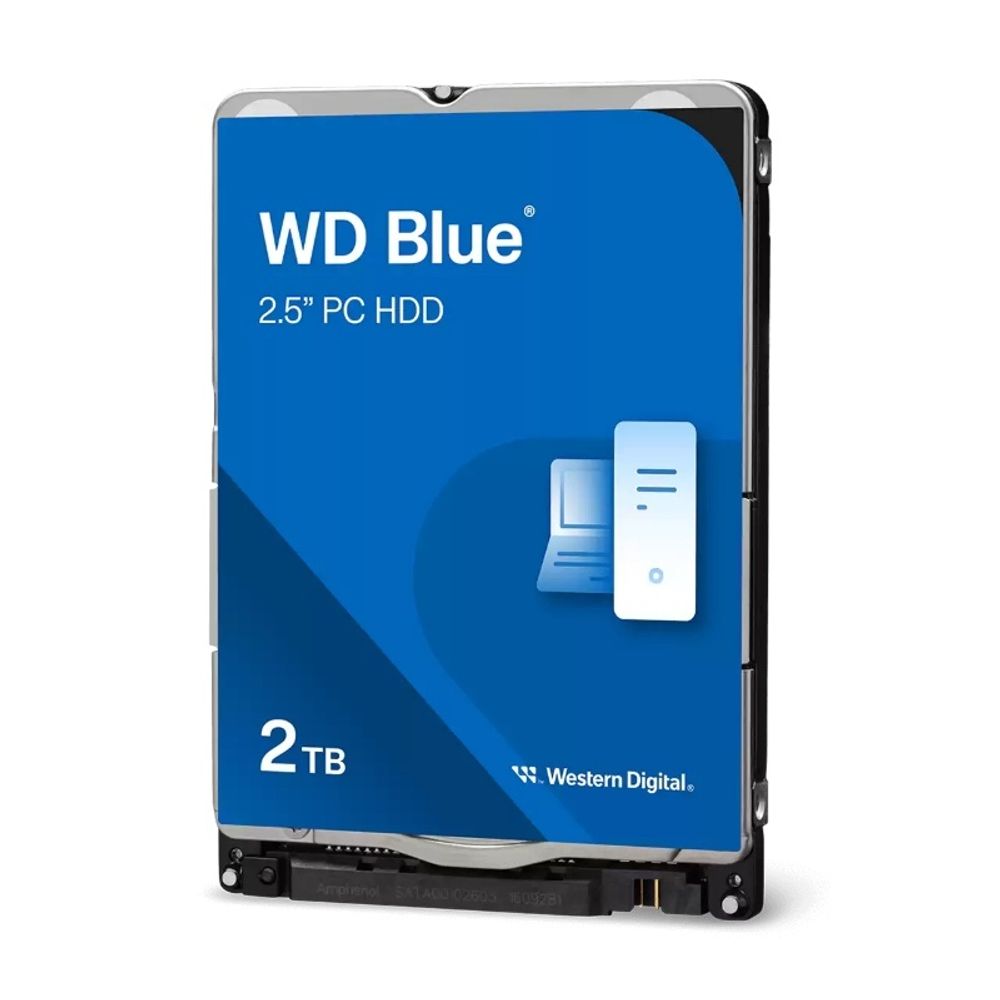 Жесткий диск Western Digital Blue HDD 2.5&quot; SATA 2TB, 5400 rpm, 128Mb buffer, 7mm