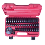 МАСТАК (100-20049C) Набор оправок для монтажа и демонтажа подшипников, 18-74 мм, кейс, 49 предметов