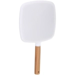 Зеркало косметическое с ручкой «Cute look - Королева», квадрат, цвет белый 14*25см