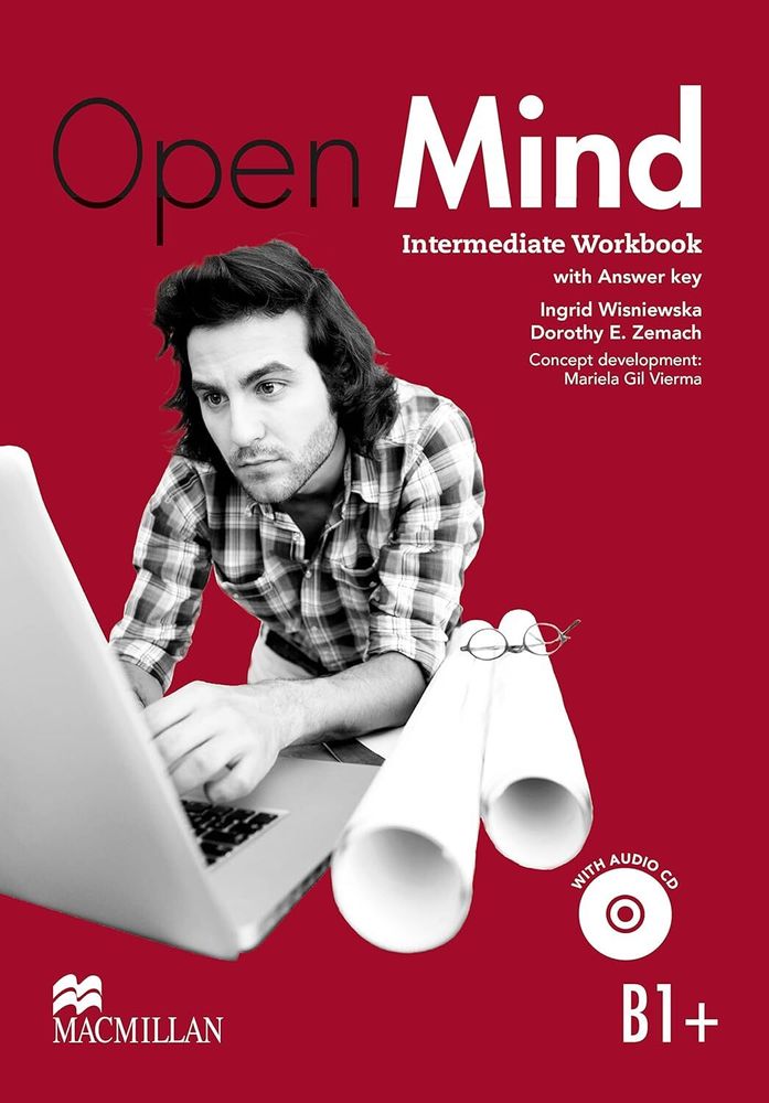 Open Mind British English Intermediate Workbook with key &amp; CD Pack