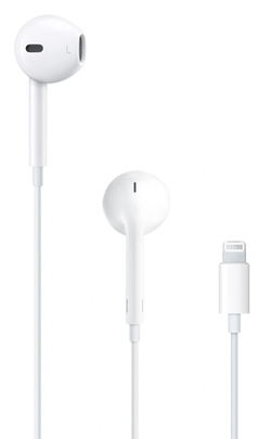 Наушники Apple EarPods с разъемом Lightning (MMTN2ZM/A)