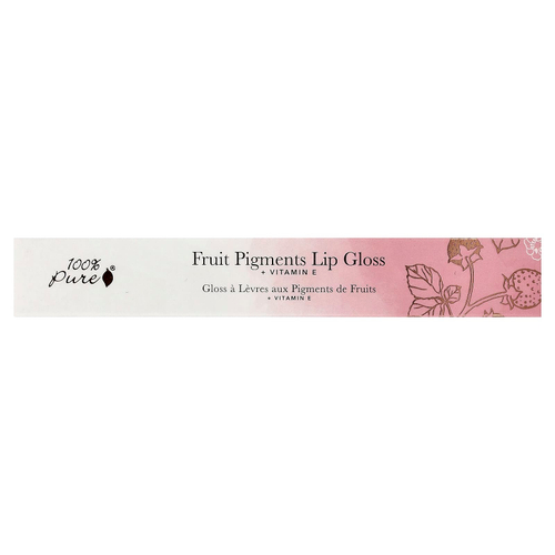 100% PURE, Блеск для губ Fruit Pigmented®, розовато-лиловый, 4,17 мл (0,141 жидк. Унции)