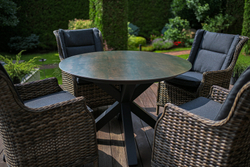 Обеденный стол ФЛОРЕНЦИЯ 120 Коричневый