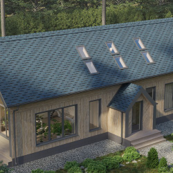 Черепица битумная гибкая Tegola BUSINESS UNICA LAZIO Mare 480