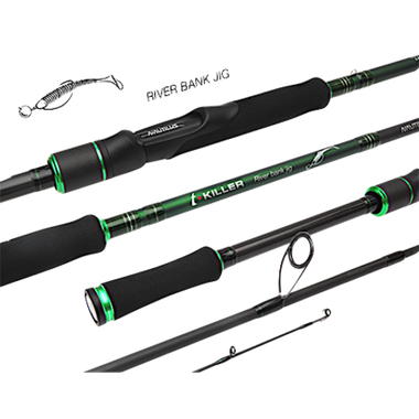 Спиннинг Nautilus T-Killer T-KS802M 2.44м 7-24г 133г Тр.длина 1.28м Regular Fast