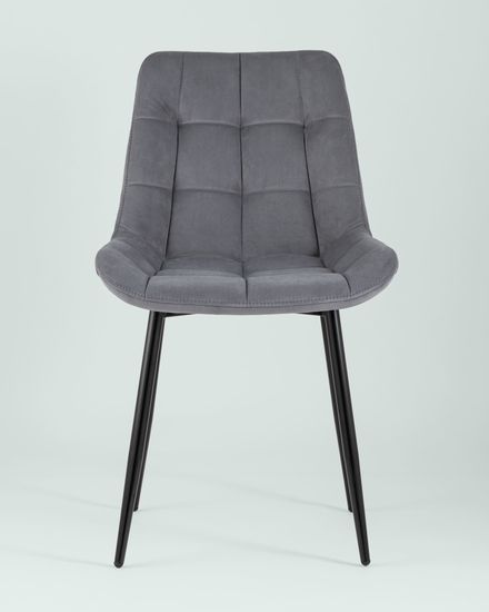 Стул Флекс велюр серый 4 шт.