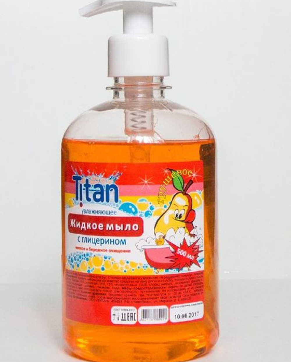 Мыло жидкое ТИТАН Дыня пуш-пул 500мл