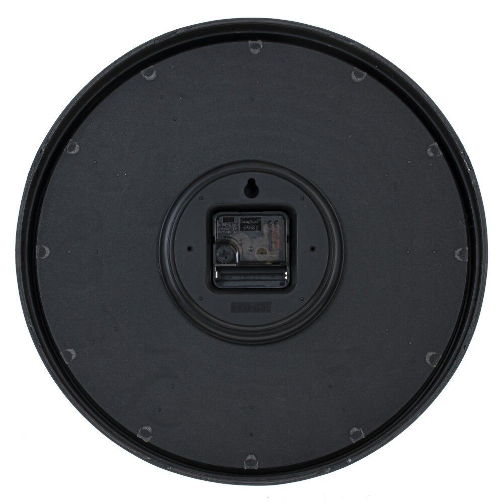 GAEM Часы настенные декоративные (1хАА, не прилаг.), L34 W5 H34 см