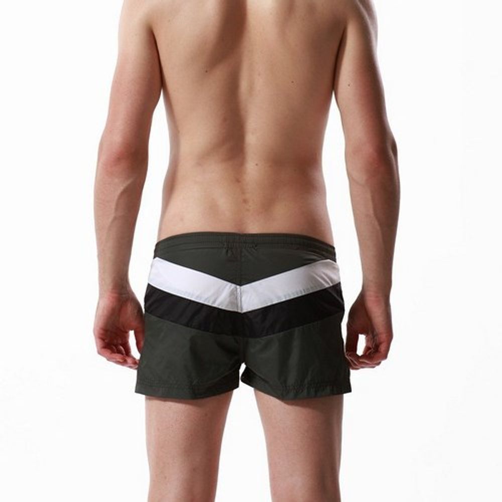 Шорты спортивные темно - зеленые SEOBEAN X SHORTS DARK GREEN 50602