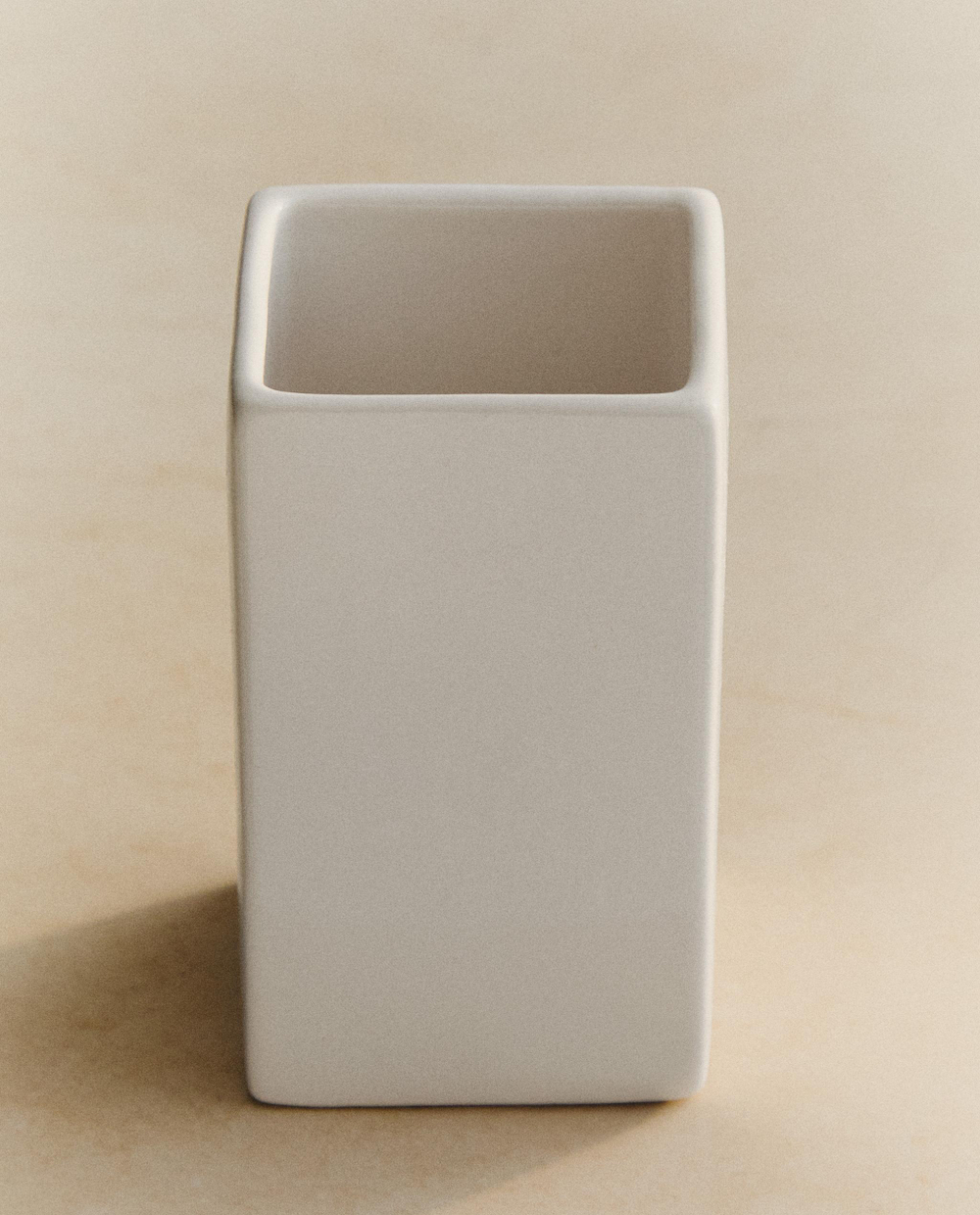 Zara Home стакан для ванной комнаты, фаянс, белый