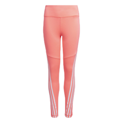 Брюки для девочки Adidas Girls AR 3 Stripe Optime Tight - acired/white