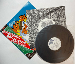 Винтажная виниловая пластинка LP Rick Dees and His Cast Of Idiots Disco Duck (Japan 1977) (Obi)