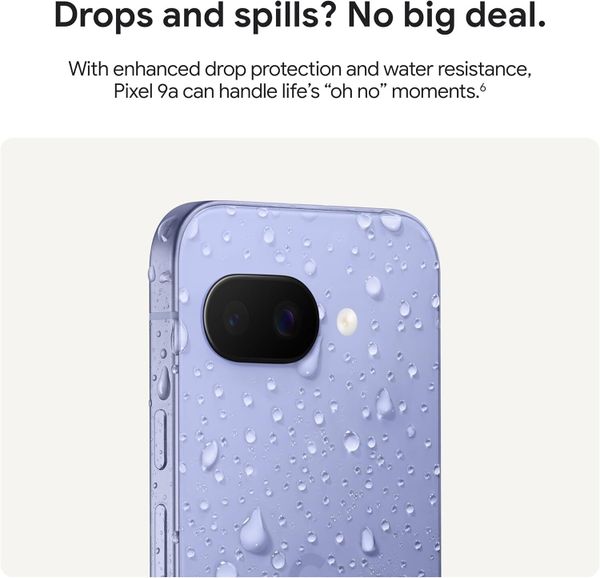 Смартфон Google Pixel 9a 8/256 ГБ Бежевый | Porcelain (USA, Global)