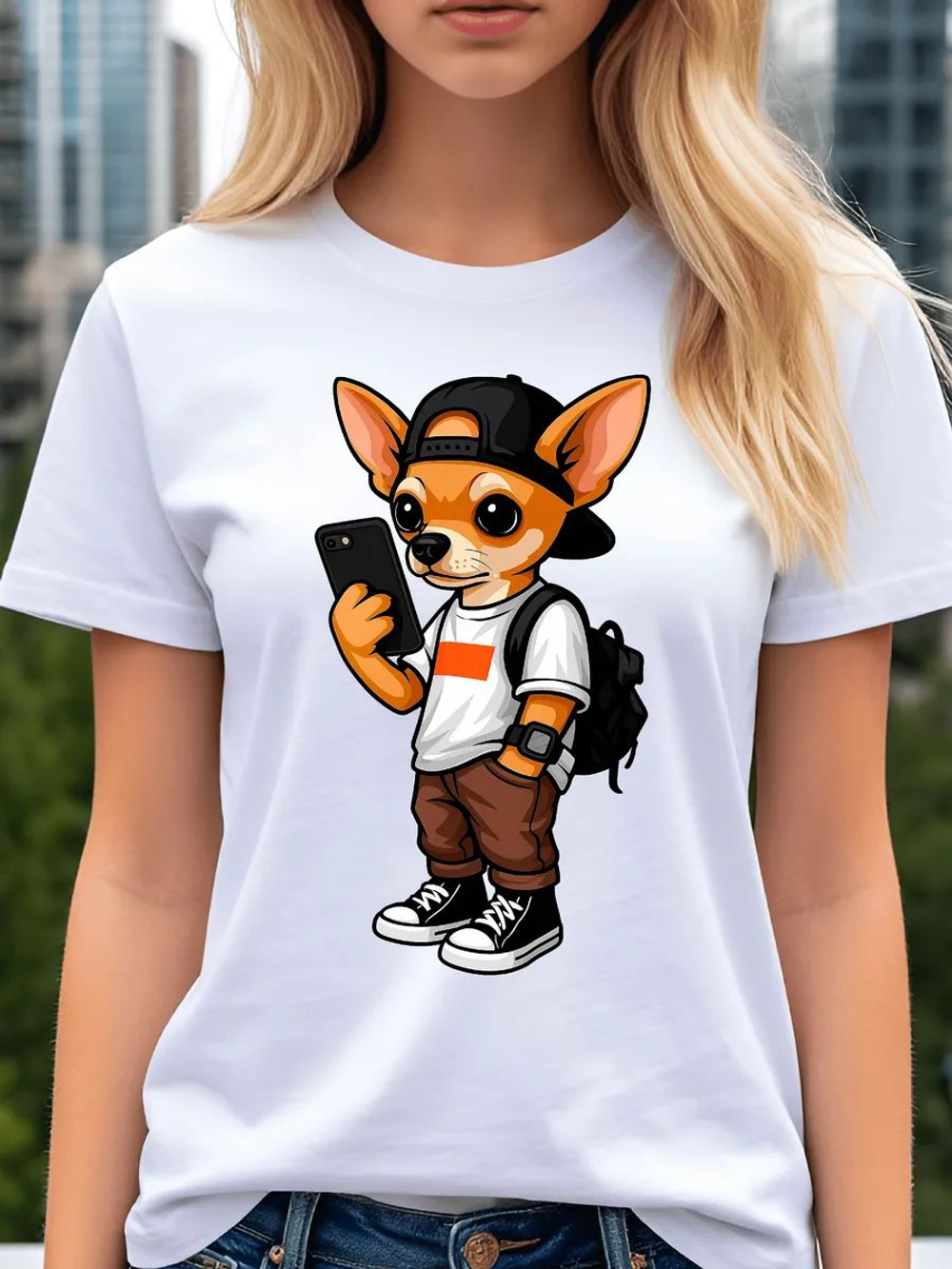 Термонаклейка на одежду с волком