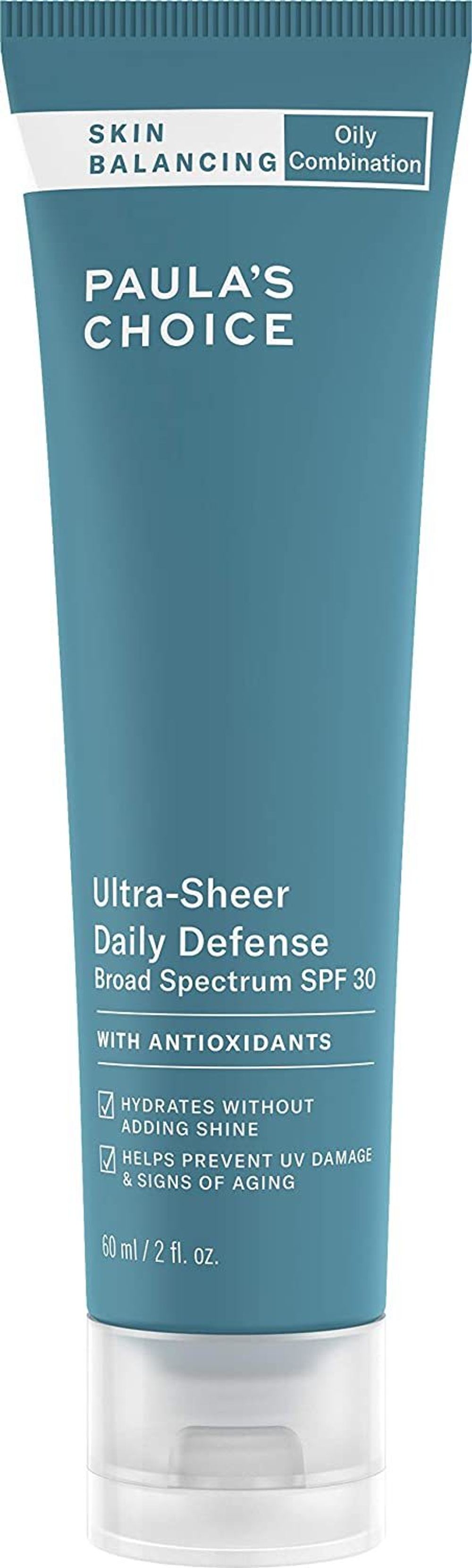 Крем с SPF 30 Paula's Choice Skin Balancing Ultra sheer daily defence 60 мл