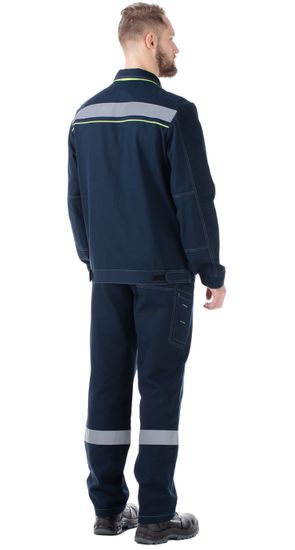 Костюм "Джокер-Комфорт" брюки (т.синий/желтый)