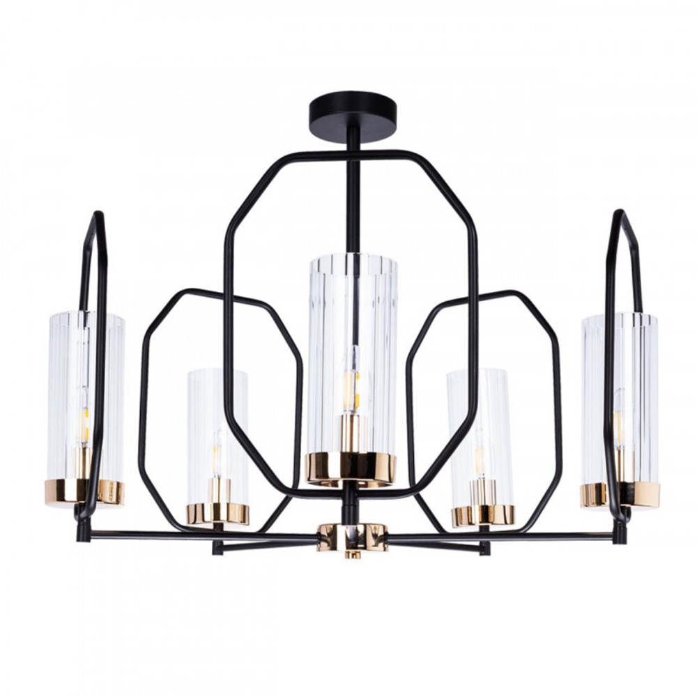 Люстра на штанге Arte Lamp A7004PL-5BK