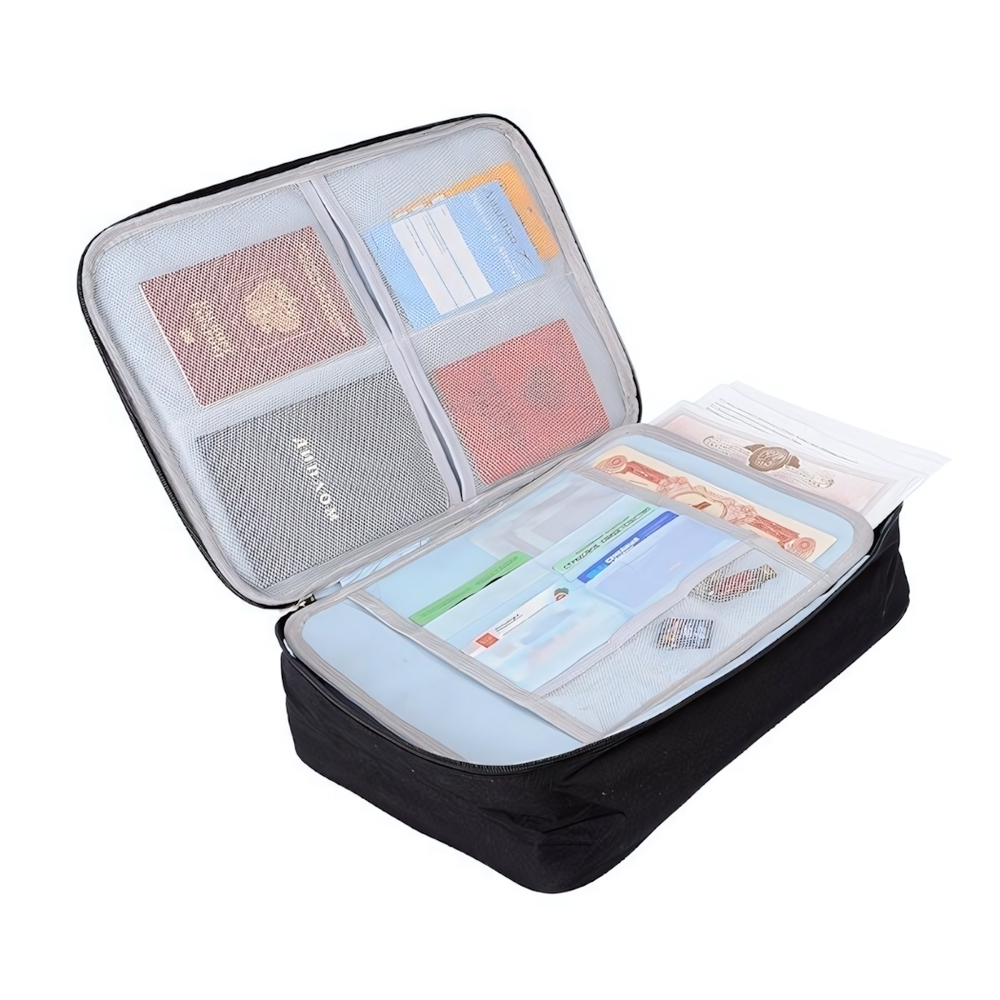 Органайзер для хранения документов "Домашний офис" Д370 Ш270 В100, черный