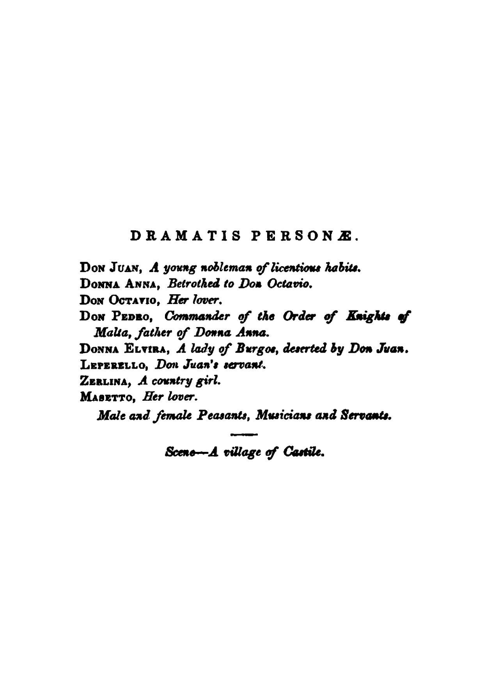 Don Giovanni (Don Juan). A comic opera in two acts | Wolfgang Amadeus Mozart