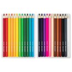 Карандаши цветные утолщенные BRAUBERG KIDS 24 цвета, грифель 5 мм, 181879