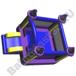 Детский надувной батут "Ринг"
