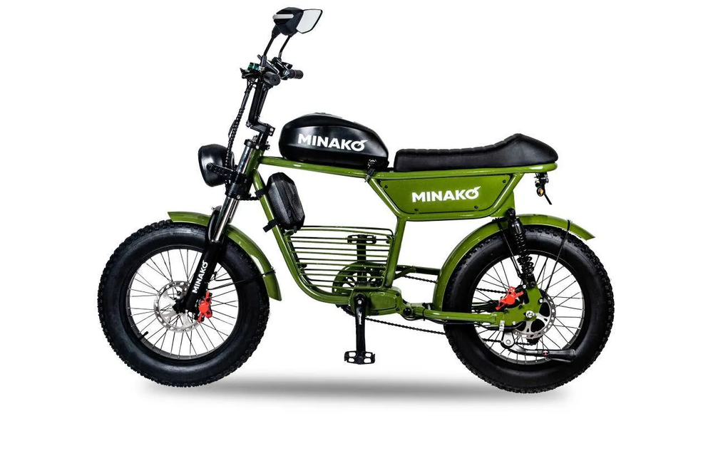 Электровелосипед Minako Bike (хаки)