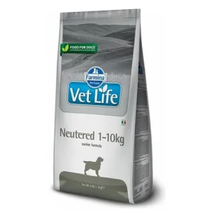 Ветеринарный сухой корм FARMINA Vet Life Neutered, для стерилизованных/кастрированных собак весом до 10кг