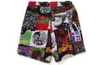 A Bathing Ape Album Monogram Sweat Шорты
