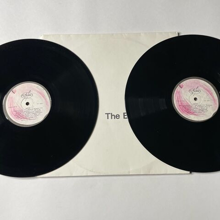 Винтажная виниловая пластинка LP The Beatles White Album Битлз Белый Альбом (СССР 1991)