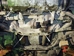 Защита картера Sheriff для Toyota Land Cruiser Prado 120 2002-2009 арт.24.0860