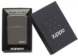 Зажигалка ZIPPO 150ZL Classic Black Ice® Zippo Logo