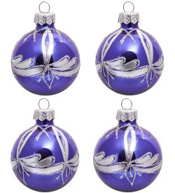 Элита НФШ-1380/2 Набор ел.украшений Шар 4шт «Веночек» 60 мм