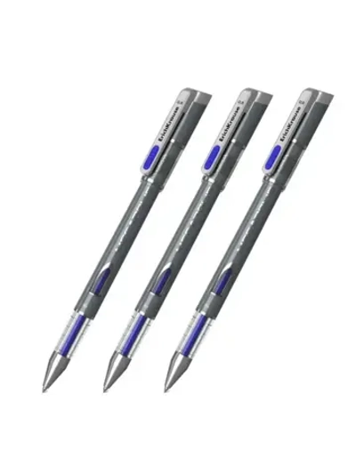 Ручка гелевая 3 шт EriсhKrause MEGAPOLIS Gel синяя