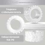 Пластик Eryone 95A TPU Transparent 1.75mm 1kg (полупрозрачный)