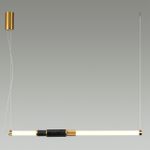 4361/14L MIDCENT ODL24 126 черный мрамор/антич. бронза/металл/акрил Подвесной светильник (ВЕРТ. И ГОРИЗОНТ) IP20 LED 14W 3000K 220V MARMI