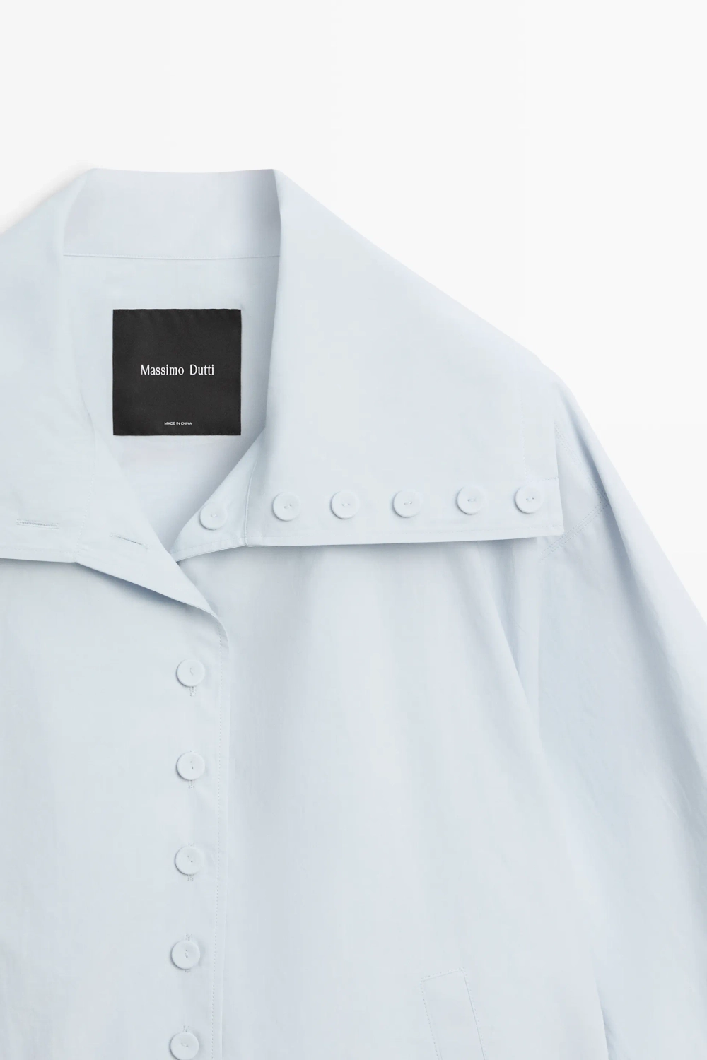 Короткий пиджак с пуговицами - MASSIMO DUTTI