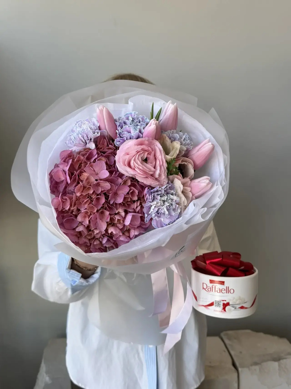 Облако с розовой Гортензией коллекция Spring 26