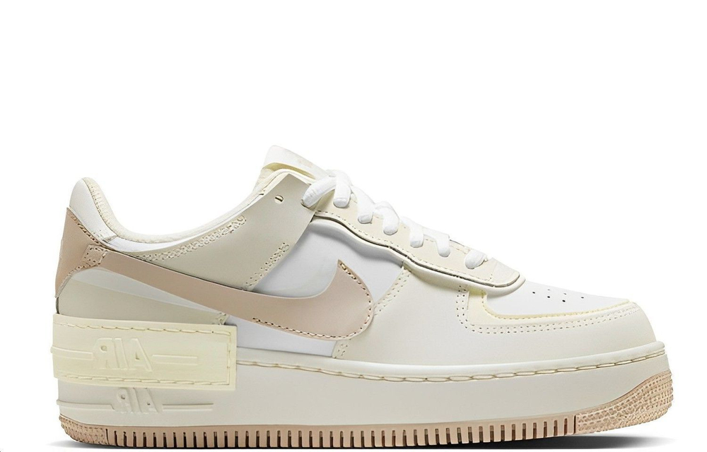 Кроссовки Nike Air Force 1 Low Shadow (Женская размерная сетка)