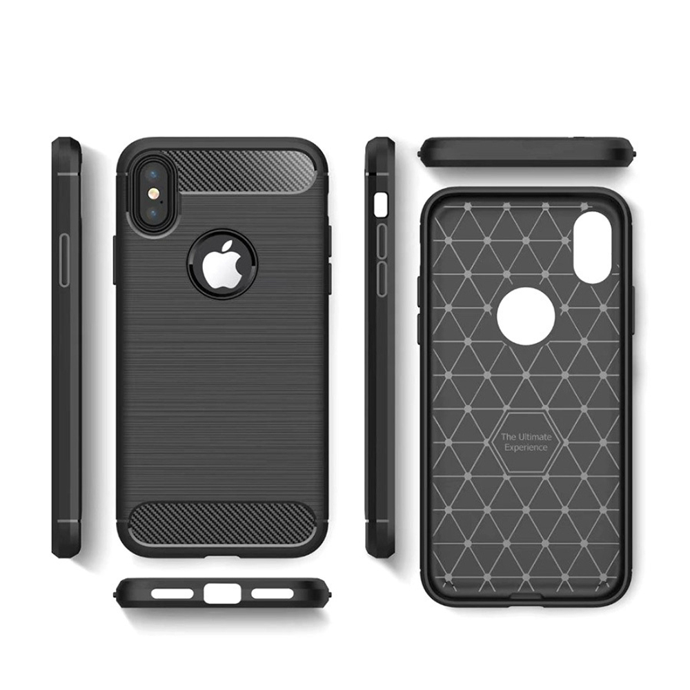 Противоударный чехол для iPhone XS Max, 009508 Серый