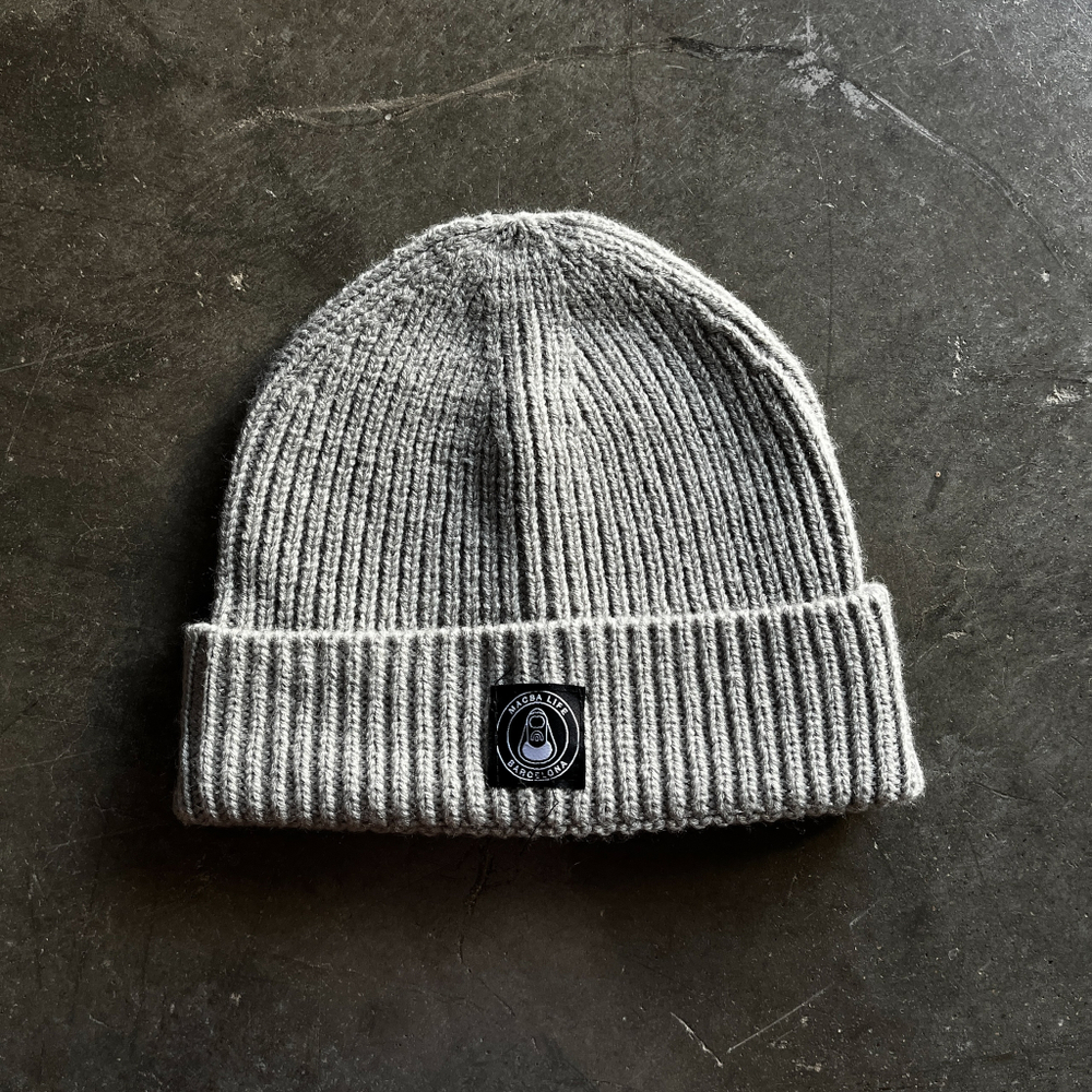 Шапка Macba Life OG Logo Beanie Grey