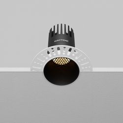 Встраиваемый светильник Maytoni Dip DL120-10W-2.7K-TRS-B