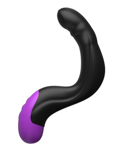 Черно-фиолетовый вибромассажёр простаты Hyper-Pulse P-Spot Massager (Цвет: черный с фиолетовым)