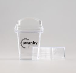 Swanky Stamping Штамп для стемпинга силиконовый, прямоугольный, высокий, 2х3см